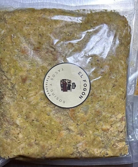 Chicharrón en salsa verde